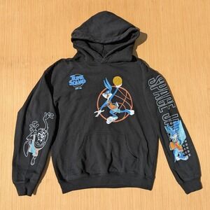 Space Jam Legacy Hoodie‎ Freeze Looney Tunes Cartoon Long Sleeve Men's Medium